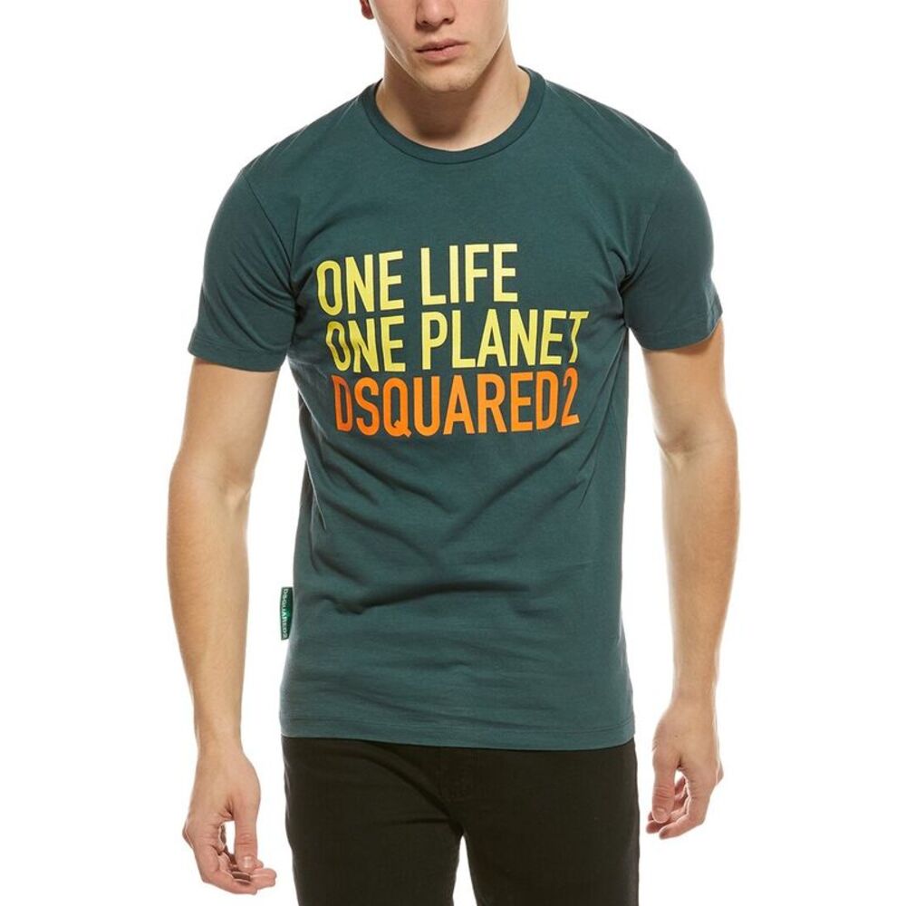 Dsquared2 Mens  T-Shirt, Green